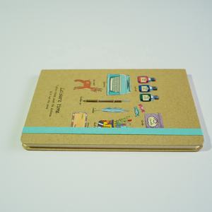 Personalizzare il fantastico quaderno per la scuola di carta Kraft marrone eco-friendly B6 - Product Image 3