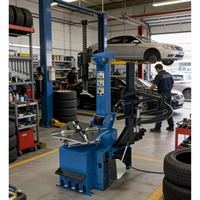 Ensemble de changement de pneus de voiture semi-automatique et d'équilibrage de roues, équipement d'atelier de garage