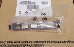 Emulex 64GB LPE36002-M64 2-Port Quang PC Máy chủ thẻ với PCI SFP Wifi giao diện có dây Chứng Khoán bên ngoài 64GB Mạng Adapter - Product Image 4