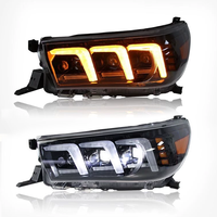 3 lentilles pour phares LED Toyota Hilux Revo Pickup 2016 2017 2018 2019 2020 Plug and Play Accessoires Hilux VIGO Revo