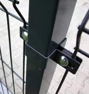 Rustproof PVC tráng 3D cong Hàn vườn hàng rào với tính năng bảo mật - Product Image 4