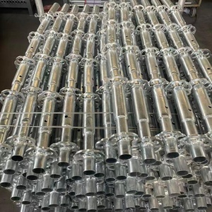 Échafaudage métallique modulaire Ringlock type 300 France Plettac Altrad – Planche d'échafaudage large avec rosette, fabrication usine - Product Image 6