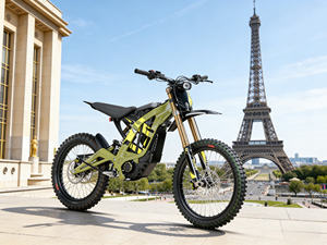 Moto tout-terrain électrique Light Bee 2026, batterie 60V 40Ah, vitesse maximale 46 mph, couple de 266 Nm, pour la conduite sur sentiers et le pit-biking, livraison rapide locale aux États-Unis - Product Image 1