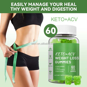 Complément alimentaire végétalien 60 gommes Améliore le métabolisme Brûle les graisses Supprime l'appétit Réduit les ballonnements Keto+Acv Gommes pour perdre du poids - Product Image 4