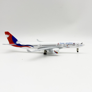 Juguetes para niños Modelo de avión barato Escala <span class=keywords><strong>1</strong></span>:<span class=keywords><strong>200</strong></span> 20cm <span class=keywords><strong>A330</strong></span> Nepal Aerolínea Modelo de avión de escritorio con tren de aterrizaje de metal - Product Image 2