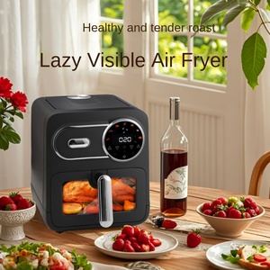 Friteuse à air numérique électrique multifonctionnelle entièrement automatique pour la maison, avec préchauffage rapide, cuisson vapeur et cuisson à la vapeur sans eau - Product Image 3