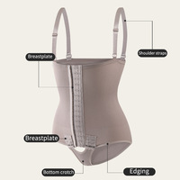 Body Shaper pour femmes Body Shapewear Open Crotch Seamless Front Hooks Jumpsuit