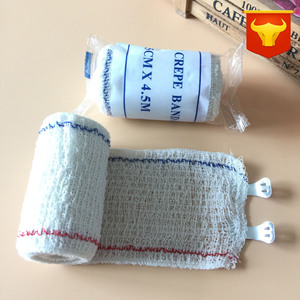 Bandage en crêpe élastique Pipal Tree 7,5 cm x 4,5 m pour formation aux premiers secours - Product Image 1
