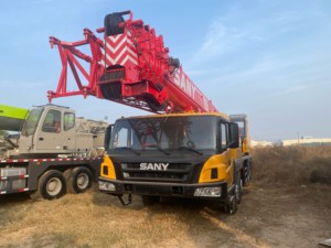 Grue sur camion SANY STC500T série 2022 Evangel 50 tonnes en promotion avec moteur, boîte de vitesses, composants de pompe et de transmission - Product Image 3