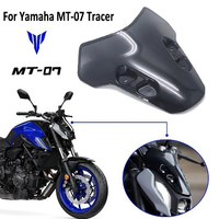 Accessoires pour moto Yamaha MT-07 Tracer, modification de moto, déflecteur de pare-brise, pare-brise 2021
