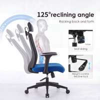 Chaise de bureau exécutive pivotante à dossier haut de qualité supérieure Foshan, ergonomique, réglable, en maille, avec vérin à gaz chromé, base en plastique, luxe, OEM