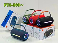 Altavoces económicos de rango completo con luz intermitente, altavoz LED para karaoke, para computadora/PC