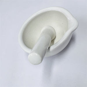 내마모성 코런덤 알루미나 세라믹 모르타르 그릇 및 절구(실험실용품) - Product Image 4