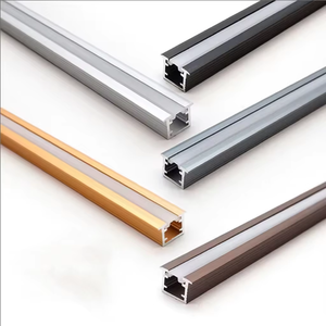 Perfil de Aluminio <span class=keywords><strong>LEA</strong></span> Serie 6000 de 24*7MM, Lámpara Lineal Empotrada para Techo y Pared, Canal de Extrusión Cerrado, Regulable, 2700K Cálido - Product Image 2