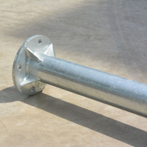 Système de fondation à pieux hélicoïdaux en acier, ancrage au sol pour la construction de fermes solaires, anticorrosion, galvanisé, fabricant OEM - Product Image 1