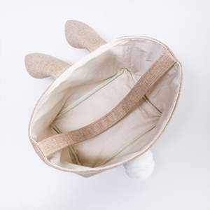 Hot Selling Large <strong>Easter</strong> Bucket Candy Bunny Bag Factory Direct <strong>Sale</strong> Cute Linen <strong>Easter</strong> <strong>Baskets</strong> - Product Image 5