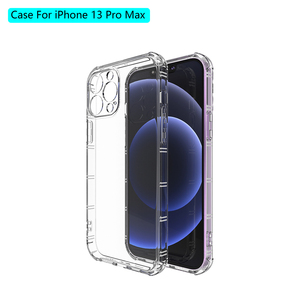 เคสโทรศัพท์มือถือแบบใสกันกระแทก 3 มิติ พร้อม Airbag ป้องกันรอบด้าน 360 องศา  วัสดุ TPU ป้องกันเลนส์ สำหรับ iPhone 13 Pro Max - Product Image 5