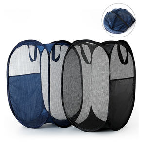 Cestini per biancheria in rete per giocattoli vestiti con manici - Product Image 3