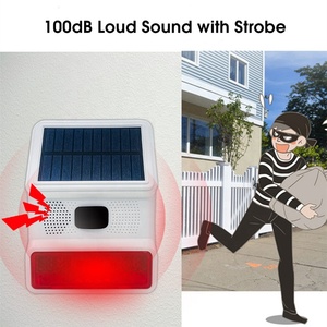 Alarma de Casa antirrobo inalámbrica, sirena estroboscópica Solar <span class=keywords><strong>para</strong></span> exteriores, WiFi, GSM, <span class=keywords><strong>Kit</strong></span> de sistema de seguridad inteligente <span class=keywords><strong>para</strong></span> el hogar - Product Image 6