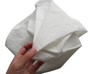 Saco de farinha toalhas, panos de prato 100% algodão, panos de prato em branco para uso de cozinha com estampa personalizada DIY (branco) - Product Image 3