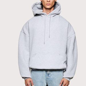 Sweat-shirts personnalisés unisexes en coton de luxe de haute qualité, en molleton français, unis, vierges, pour hommes, coupe oversize, poids lourd, pour fabricants de streetwear - Product Image 1