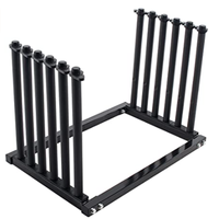 Support de transport mobile pour pare-brise de camion à cinq emplacements, cadre de protection pour vitres automobiles et utilisation en flotte