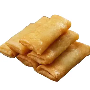 IQF Spring Rolls Fried Instant Food Frozen Vegetarian Cooking Crispy Spring Roll With Halal
