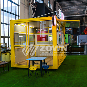 Camión de Comida Móvil Rosa con Letrero LED y Ventana de Servicio para Eventos al Aire Libre - Product Image 2