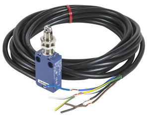 สวิตช์จำกัดระยะทางรุ่น XCMD25F2L1 ของแท้จาก Mt-Telemecanique แบบลูกกลิ้งเหล็ก M12 1NC+1NO แบบเบรกช้า สายยาว 1 เมตร พร้อมสายไฟในตัว มาตรฐาน IP67 - Product Image 1