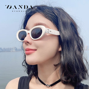Danda Cat Eye Sunglasses S23101 Polarized UV400 Women Fashion Travel Sun Protection <b>Grey</b> <b>Frame</b> TAC Lens - Product Image 2
