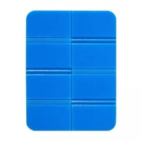 Coussin de siège pliable imperméable en mousse, lot de 2, XPE, rectangulaire, portable pour le camping, la randonnée, le pique-nique, le stade