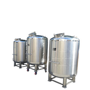 Réservoir de stockage de produits chimiques liquides en acier inoxydable de 50L, 100L, 500L, 1000L, chauffé à la vapeur - Product Image 2