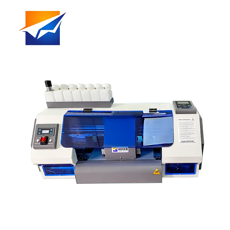ZYJJ 롤 투 롤 A3 30cm Dtf 프린터 인쇄기 세트 듀얼 헤드 Xp600 Dtf 프린터 파우더 머신 포함