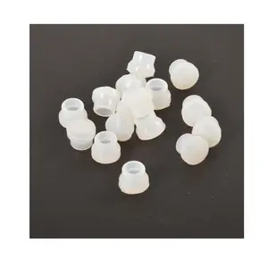 Custom Pipe Water Hole End Seal Silicone Rubber Products Bung Dust Cover Plugs Butyl Silicone Rubber Plug Stopper