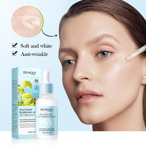 Produits de soin de la peau BIOAOUA à l'acide hyaluronique et au fenouil marin : crème hydratante, raffermissante, nourrissante, blanchissante, sérum, lotion, tonique. - Product Image 3