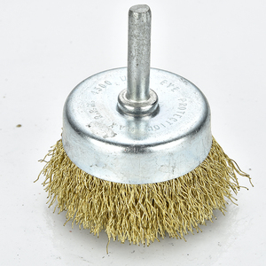 Kit de brosses à roue en fil de laiton DELUN, 6 pièces, pour perceuse, brosse à coupe, brosse à extrémité, avec tige de 1/4 pouce pour le polissage - Product Image 5