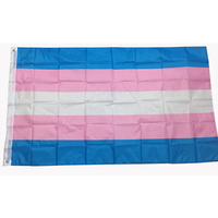 100% polyester 3x5ft Arc-En-progressive fierté Drapeau