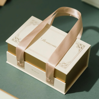 Boîtes d'emballage de perruque en carton dur avec logo personnalisé boîte-cadeau recyclable magnétique en papier rigide stratification brillante écologique réutilisable