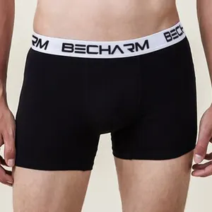 Beliebtes Design Herrenunterwäsche Markenlogo Fitness mehrfarbig weiche Herren Boxershorts Schlüsselanzug