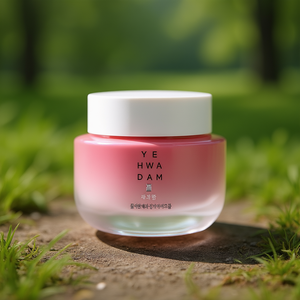 Crème pour les yeux à la fleur de prunier Yehwadam avec vitamine C, niacinamide, acide hyaluronique pour tous les types de peau, soin quotidien - Product Image 3