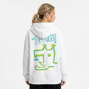 Sudadera con Capucha Unisex Holgada con Logotipo Personalizado Fly Fit International, Sudadera Informal de Forro Polar, 100% Algodón, Diseño con Bolsillo, Invierno - Product Image 4