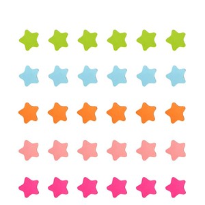 Nam Châm Ngôi Sao Màu Dễ Thương Trang Trí Trong Lớp Học Tùy Chỉnh Cho Bảng Trắng Bảng Xếp Hạng Cho Trẻ Em Nam Châm Tủ Lạnh Ngôi Sao Nhỏ - Product Image 3