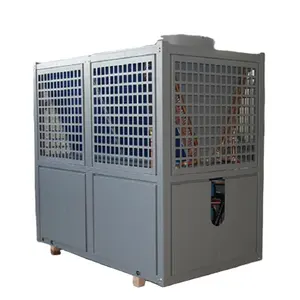 New Commercial 65KW Modular Industrial Air Source Air Cooling Water Chiller Heat Pump 1Mpa DN65 Connection Pipe