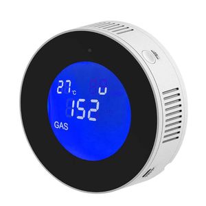 <b>Smart</b> WiFi CO Gas Leak Detector with App Control LED Plastic Blue/Black/White/Pink for Warehouse Use FCC Certified - Product Image 1