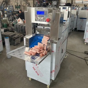 Máquina rebanadora de carne congelada de acero inoxidable, cortador de tocino de rollo de cordero de carne usada, núcleo de Motor de uso doméstico para cortar carne - Product Image 5