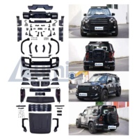 Kit carrosserie complet Jetur T2 Defender Traveler Star Wide Body en plastique+ABS finition mate, pour modification