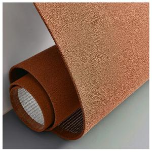 厂家直销不干胶墙布亚麻木纹墙布卧室布艺壁纸 - Product Image 3