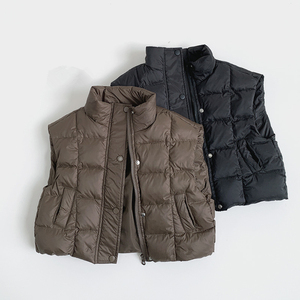 <span class=keywords><strong>Gilet</strong></span> thermique d'hiver 2025 pour garçons et filles, style coréen, nouveau, décontracté, tendance, vêtements pour enfants, veste d'hiver - Product Image 2