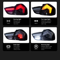 Feux arrière LKS pour BMW Série 3 E90 2009 2010 2011 2012 – Amélioration des feux arrière, clignotants LED, feux de position et indicateurs