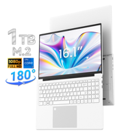 Vente en gros d'usine, nouveau portable professionnel 16,1 pouces, processeur Intel Core i7 quadricœur 1,2 GHz, Windows 11, 16 Go de RAM, 512 Go de SSD, écran IPS, Intel Iris